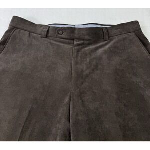 Ballin Corduroy‎ Dress Pants Mens 34x31 Earthy Tone Woven Textured Waffle